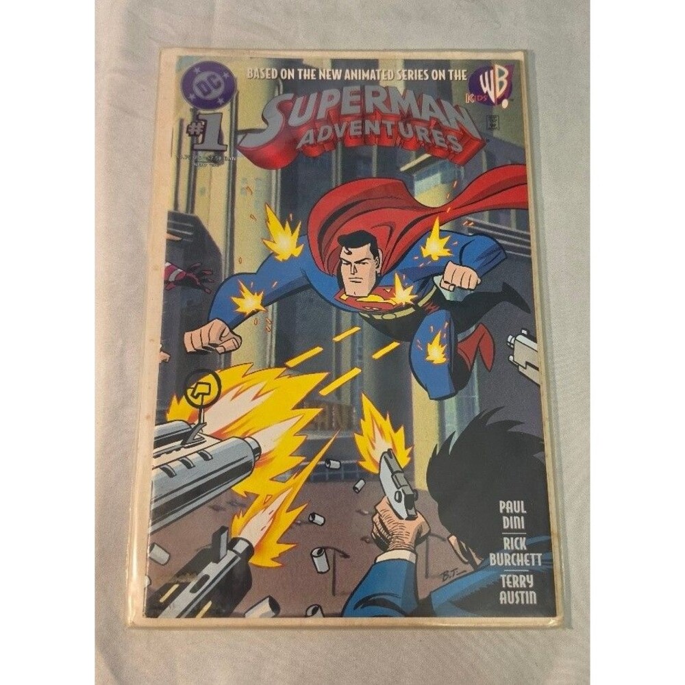 Superman Adventures #1 Paul Dini Rick Burchett Terry Austin Comic Book